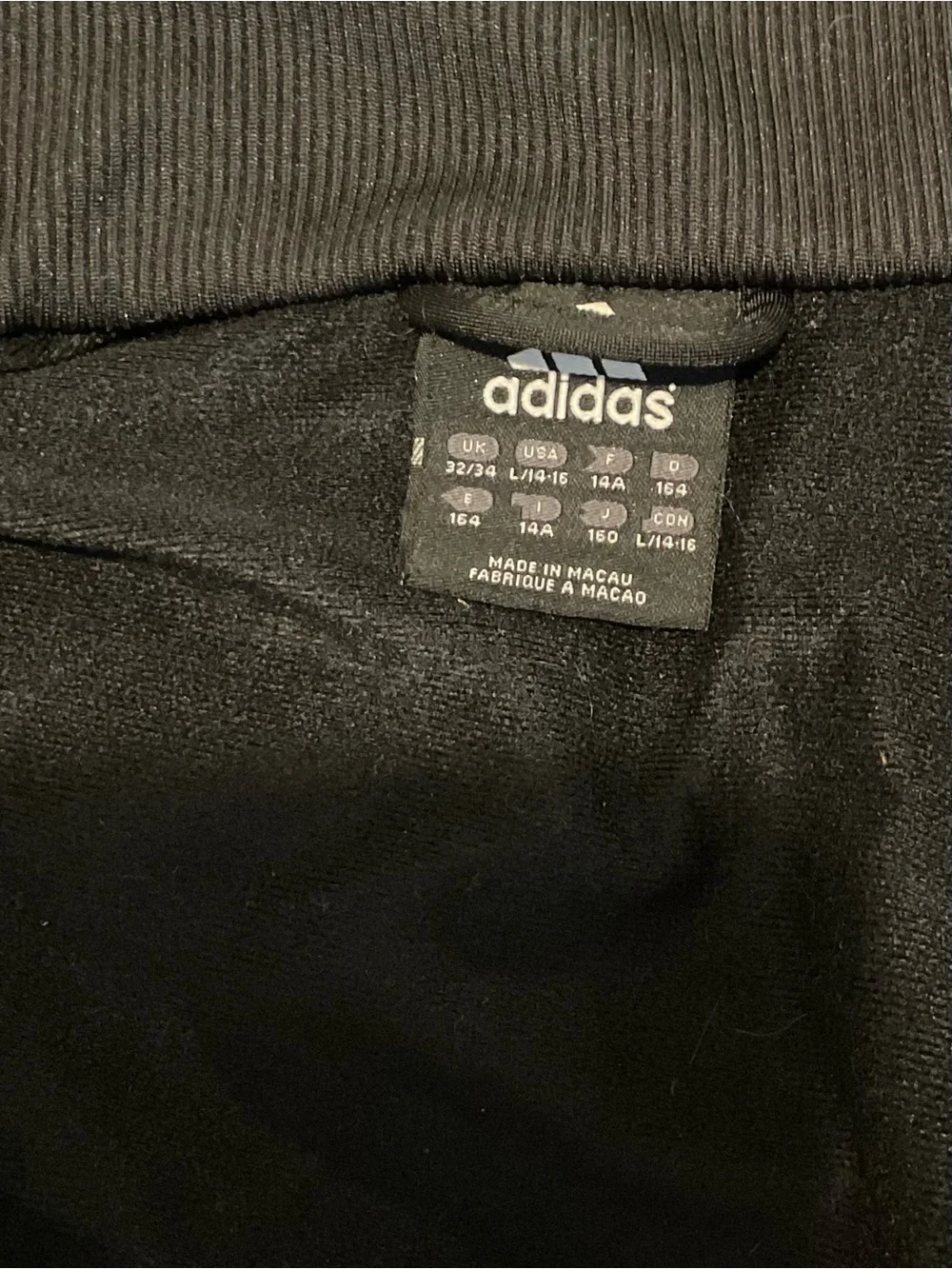 Adidas Youth L 14/16 Green Black Wrestling Track Jacket Full Zip Pockets